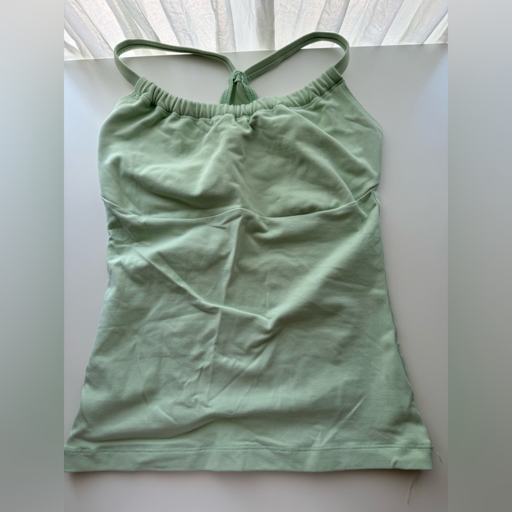 Elisabettas Rogiani pastel green tank. No longer sold on site size M
